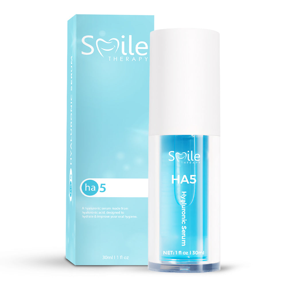 HA5 Hyaluronic Serum: Intense Hydration, Anti-Aging, Gum Soothing, Fragrance-Free for Sensitive Gums DP7