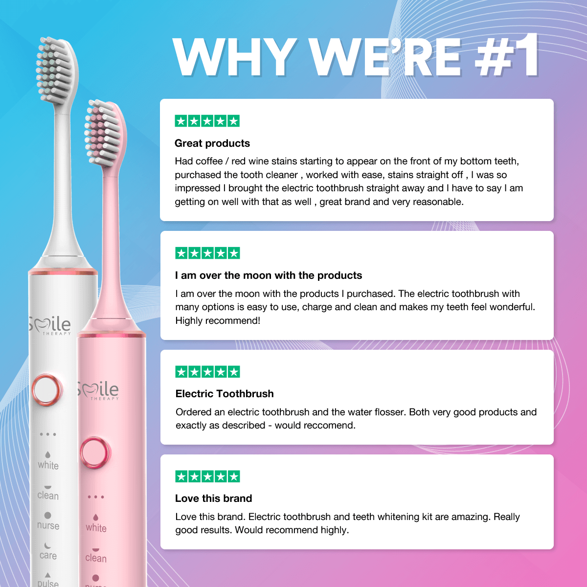 6 in 1 Sonic Electric Toothbrush DP8