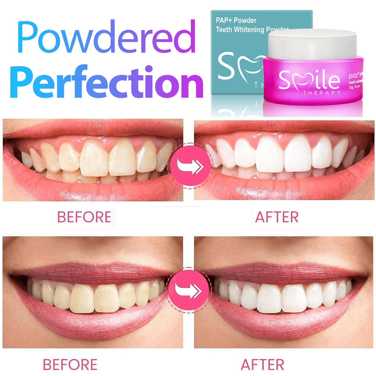 PAP+ Pro Teeth Whitening Powder