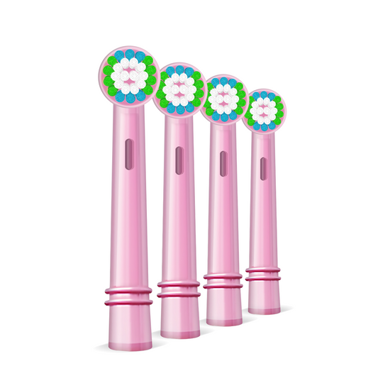 Kids Electric Toothbrush Attachment Heads x4